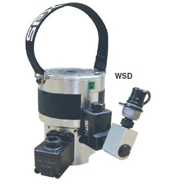 WSD: тензорный домкрат (шпильконатяжитель) для обслуживания ВЭС 